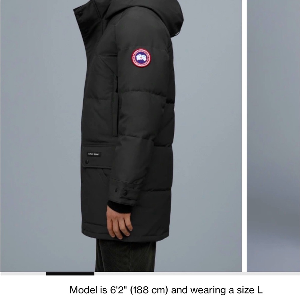 Authentic CanadaGoose Emory men’s parka